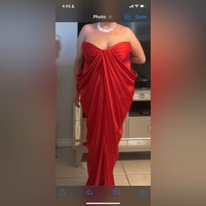 Gabrielle Union for New York and Company Strapless Evening dress size XL